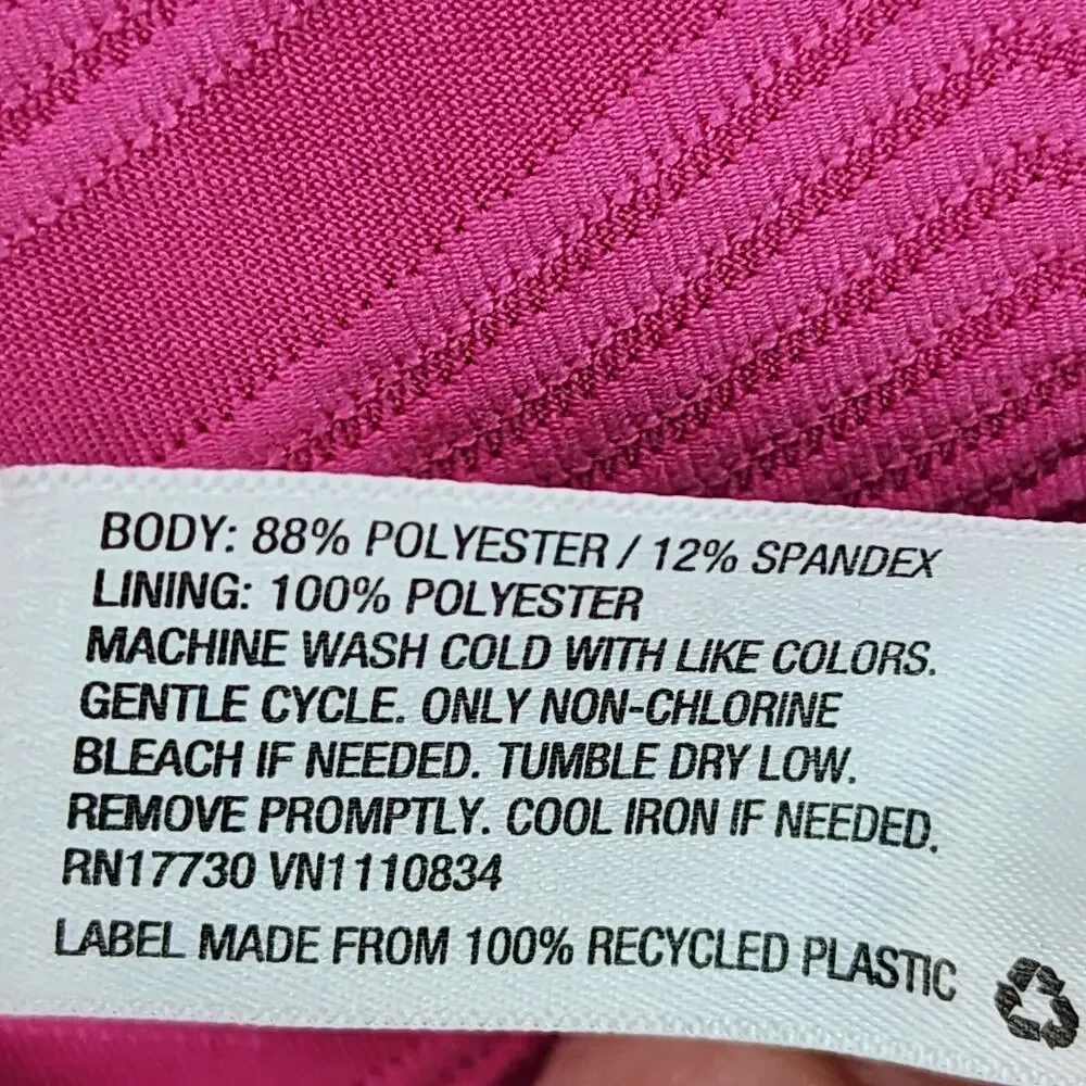 Xhilaration Bodycon Dress Juniors XS Pink Bandage Stretch Tight Mini Sexy Summer - Picture 11 of 13